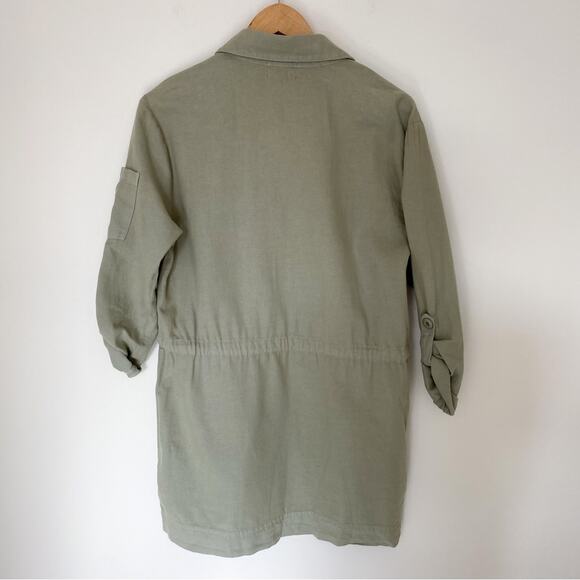 NWT Monrow Twill Pocket Dress - Picture 3 of 7